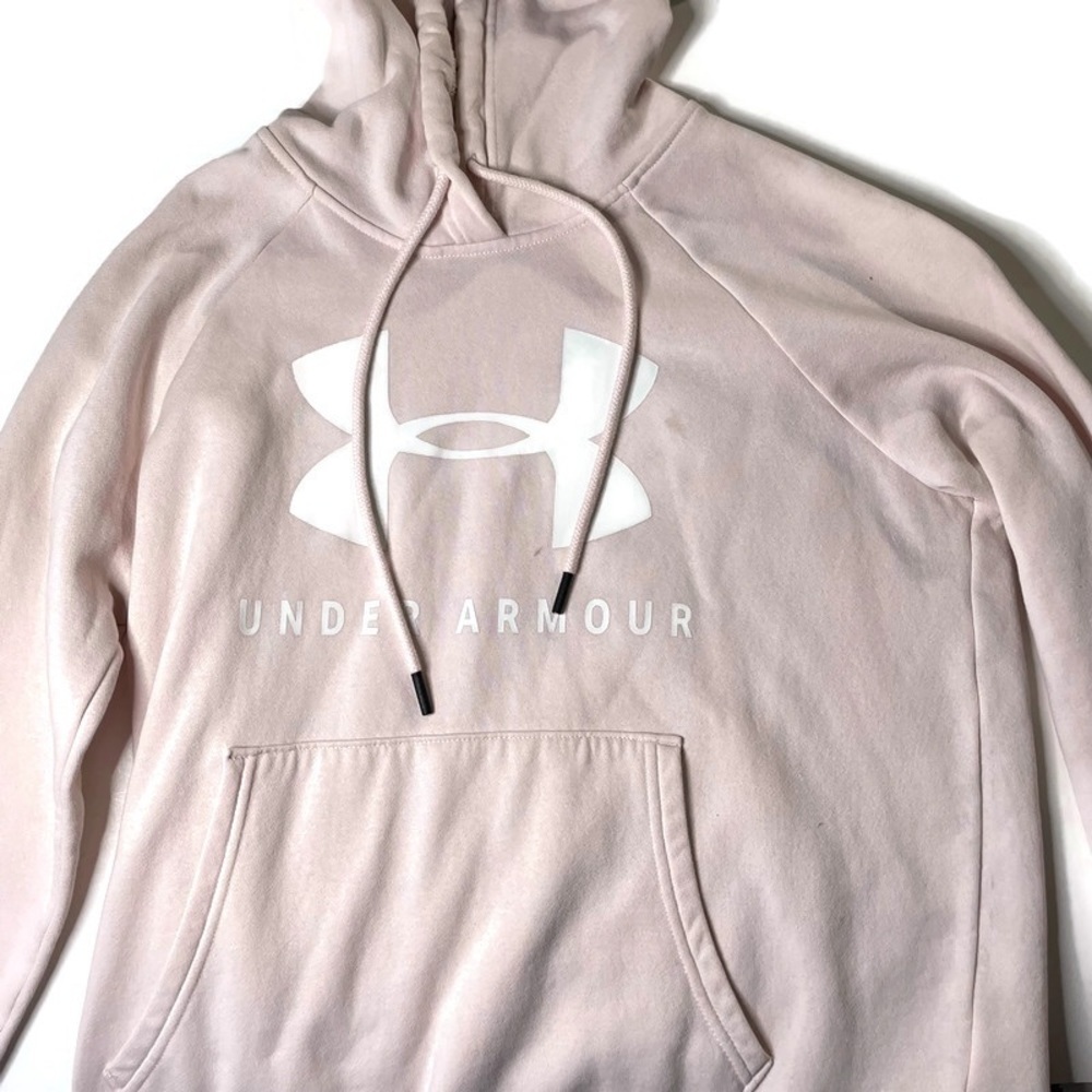 Under Armour color pink and white hoodie size xs - Picture 6 of 15